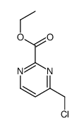 ethyl 4-(chloromethyl)pyrimidine-2-carboxylate Structure