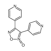 4,4'-(1-oxy-furazan-3,4-diyl)-bis-pyridine结构式