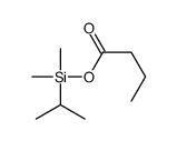 [dimethyl(propan-2-yl)silyl] butanoate Structure