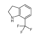 7-(三氟甲基)二氢吲哚结构式