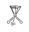 Cp*W(O)2(CH2SiMe3)结构式