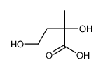 2,4-dihydroxy-2-methylbutanoic acid结构式
