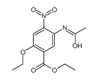 ethyl 5-acetamido-2-ethoxy-4-nitrobenzoate结构式