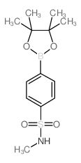 N-甲基-4-(4,4,5,5-四甲基-1,3,2-二氧杂硼烷-2-基)苯磺酰胺图片
