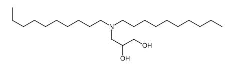 3-(didecylamino)propane-1,2-diol Structure