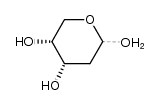 2-deoxy-D-arabinopyranose结构式