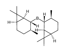 bis(2-isocaranyl)borane结构式