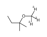 2-methyl-2-(trideuteriomethoxy)butane Structure
