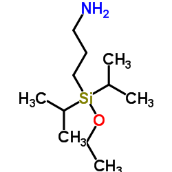 3-[Ethoxy(diisopropyl)silyl]-1-propanamine Structure