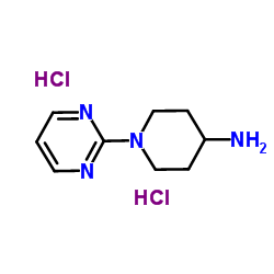 1-PYRIMIDIN-2-YL-PIPERIDIN-4-YLAMINE Structure