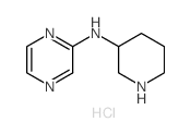 N-(PIPERIDIN-3-YL)PYRAZIN-2-AMINE HYDROCHLORIDE Structure