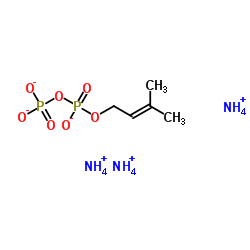 二甲基烯丙基二磷酸三铵盐结构式