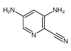 3,5-diaminopyridine-2-carbonitrile Structure