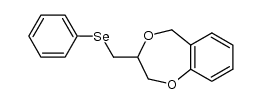 3-(phenylselenomethyl)-2,3-dihydro-1,4-benzodioxepin Structure