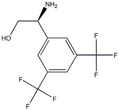 (2S)-2-AMINO-2-[3,5-BIS(TRIFLUOROMETHYL)PHENYL]ETHAN-1-OL Structure