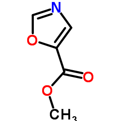 恶唑-5-甲酸甲酯结构式