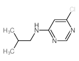6-chloro-N-isobutylpyrimidin-4-amine Structure