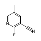 2-Fluoro-5-methylnicotinonitrile Structure