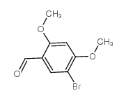 5-溴-2,4-二甲氧基苯甲醛结构式