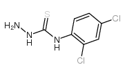 4-(2,4-二氯苯)-3-氨基硫脲结构式