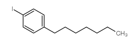 1-正庚基-4-碘苯结构式