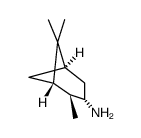 (1S,2S,3S,5R)-(+)-异松莰烯胺结构式