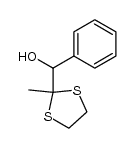 (2-methyl-1,3-dithiolan-2-yl)(phenyl)methanol Structure