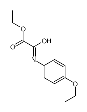ethyl 2-(4-ethoxyanilino)-2-oxoacetate Structure
