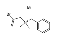 Benzyl-(2-bromo-allyl)-dimethyl-ammonium; bromide Structure
