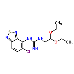 1-(5-Chloro-2,1,3-benzothiadiazol-4-yl)-3-(2,2-diethoxyethyl)guanidine结构式