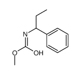 (1-苯基丙基)-氨基甲酸甲酯结构式