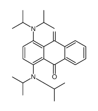 1,4-bis[di(propan-2-yl)amino]anthracene-9,10-dione结构式
