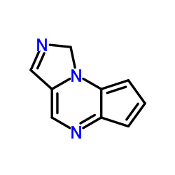 (9ci)-1H-环戊[e]咪唑并[1,5-a]吡嗪结构式