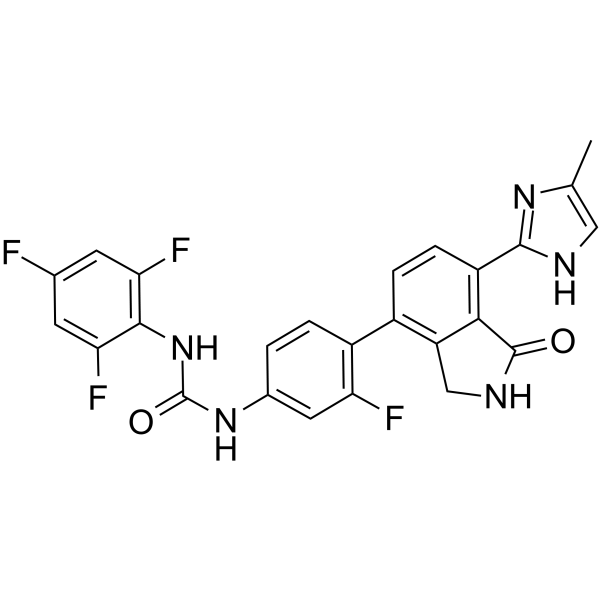 Luxeptinib结构式