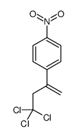 1-nitro-4-(4,4,4-trichlorobut-1-en-2-yl)benzene结构式