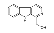 9H-吡啶并[3,4-b]吲哚-1-甲醇结构式
