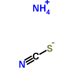 Ammonium thiocyanate structure