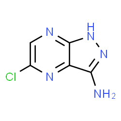 5-Chloro-1H-pyrazolo[3,4-b]pyrazin-3-amine Structure