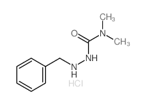 3-(benzylamino)-1,1-dimethyl-urea结构式