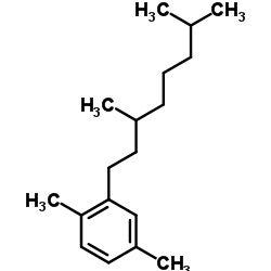 Octane, 3,7-dimethyl-1-(2,5-xylyl)- Structure