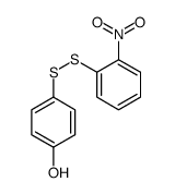 4-[(2-nitrophenyl)disulfanyl]phenol Structure