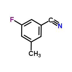 3-Fluoro-5-methylbenzonitrile Structure