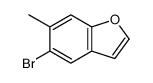 5-溴-6-甲基苯并呋喃结构式