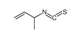 1-methyl-allyl isothiocyanate Structure