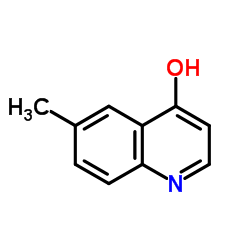 4-羟基-6-甲基喹啉结构式