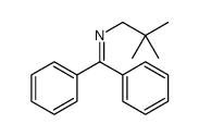 N-(2,2-dimethylpropyl)-1,1-diphenylmethanimine Structure