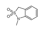 1-methyl-1,3-dihydrobenzo[c]isothiazole 2,2-dioxide结构式