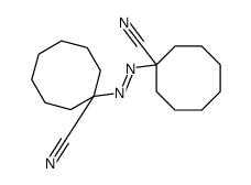 1,1'-Azobis(cyclooctanecarbonitrile) Structure