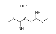 Bis-(methylformamidine) disulphide dihydrobromide结构式