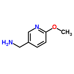 2-甲氧基-5-(氨甲基)吡啶结构式
